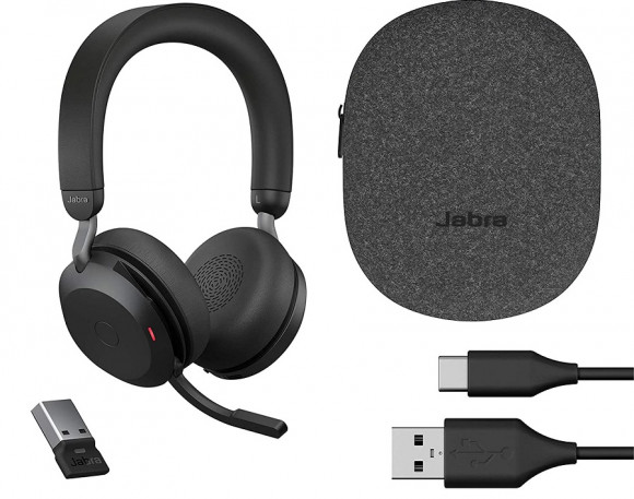 Jabra Evolve2 75 MS Stereo USB-A Black